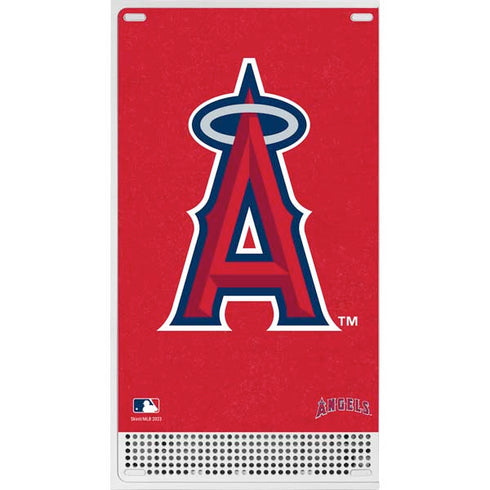 MLB Los Angeles Angels - Solid Distressed Xbox Series S Console Skin